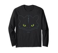 DreamWorks Dragons Toothless Big Face Maglia a Manica