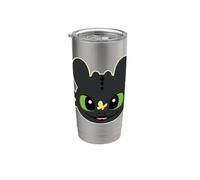 DreamWorks Dragons Toothless Butterfly Fun Bicchiere termico in acciaio inox doppia parete