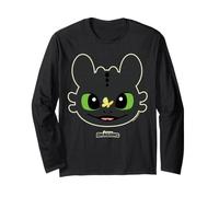 DreamWorks Dragons Toothless Butterfly Fun Maglia a Manica