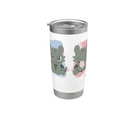 DreamWorks Dragons Toothless Expression Paint Strokes Bicchiere termico in acciaio inox doppia parete