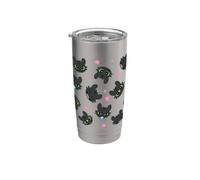 DreamWorks Dragons Toothless Expressions All Over Print Bicchiere termico in acciaio inox doppia parete