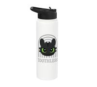 DreamWorks Dragons Toothless Happy Expression Stainless Steel Insulated Water Bottle