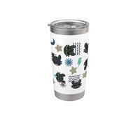 DreamWorks Dragons Toothless Lightning All Over Print Bicchiere termico in acciaio inox doppia parete