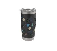 DreamWorks Dragons Toothless Lightning All Over Print Bicchiere termico in acciaio inox doppia parete