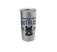 DreamWorks Dragons Toothless Ready To Fly Bicchiere termico in acciaio inox doppia parete