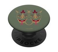 DreamWorks Dragons Zippleback Big Face PopSockets PopGrip Adesivo