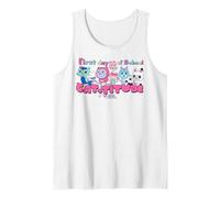 DreamWorks Gabby’s Dollhouse First Day of School Cat-titude Canotta, Uomo, Bianco, S