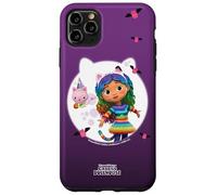 DreamWorks Gabby’s Dollhouse Gabby and Kitty Fairy Full Moon Custodia per iPhone 11 Pro Max