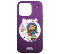 DreamWorks Gabby’s Dollhouse Gabby and Kitty Fairy Full Moon Custodia per iPhone 15 Pro Max