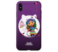 DreamWorks Gabby’s Dollhouse Gabby and Kitty Fairy Full Moon Custodia per iPhone XS Max