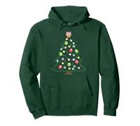 DreamWorks Gabby’s Dollhouse Kitty Christmas Tree Felpa con Cappuccio
