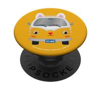 DreamWorks Gabby’s Dollhouse Kitty Wagon Big Face PopSockets PopGrip Adesivo