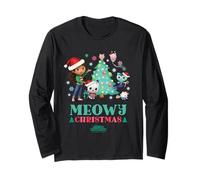 DreamWorks Gabby’s Dollhouse Meowy Christmas Holiday Maglia a Manica