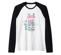 DreamWorks Gabby’s Dollhouse Ready for First Grade Maglia con Maniche Raglan