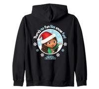 DreamWorks Gabby’s Dollhouse Snow Fun Holiday Felpa con Cappuccio