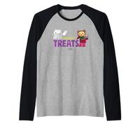 DreamWorks Gabby’s Dollhouse Sweet Treats Halloween Maglia con Maniche Raglan