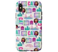 DreamWorks Gabby’s Dollhouse The Movie Cat Francisco AOP Custodia per iPhone X/XS
