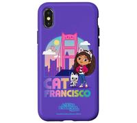 DreamWorks Gabby’s Dollhouse The Movie Cat Francisco Bridge Custodia per iPhone X/XS