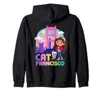 DreamWorks Gabby’s Dollhouse The Movie Cat Francisco Bridge Felpa con Cappuccio