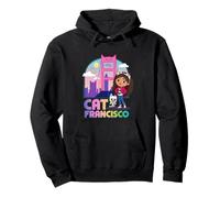DreamWorks Gabby’s Dollhouse The Movie Cat Francisco Bridge Felpa con Cappuccio