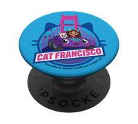 DreamWorks Gabby’s Dollhouse The Movie Cat Francisco Racer PopSockets PopGrip Adesivo