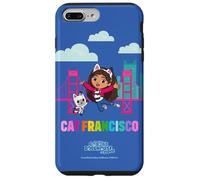 DreamWorks Gabby’s Dollhouse The Movie Cat Francisco Rainbow Custodia per iPhone 7 Plus/8 Plus