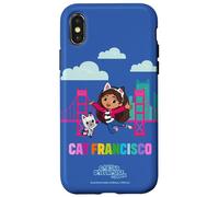 DreamWorks Gabby’s Dollhouse The Movie Cat Francisco Rainbow Custodia per iPhone X/XS