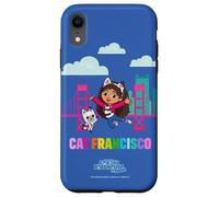 DreamWorks Gabby’s Dollhouse The Movie Cat Francisco Rainbow Custodia per iPhone XR