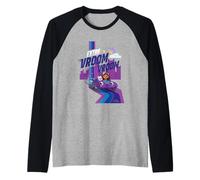 DreamWorks Gabby’s Dollhouse The Movie Extra Vroom Vroom Maglia con Maniche Raglan