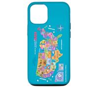 DreamWorks Gabby’s Dollhouse The Movie Kitty Map Custodia per iPhone 12/12 Pro
