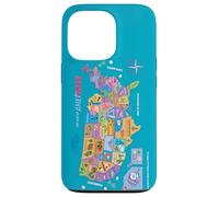 DreamWorks Gabby’s Dollhouse The Movie Kitty Map Custodia per iPhone 13 Pro