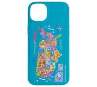 DreamWorks Gabby’s Dollhouse The Movie Kitty Map Custodia per iPhone 14 Plus