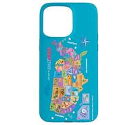 DreamWorks Gabby’s Dollhouse The Movie Kitty Map Custodia per iPhone 15 Pro Max