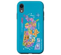DreamWorks Gabby’s Dollhouse The Movie Kitty Map Custodia per iPhone XR