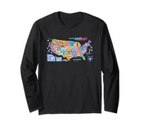 DreamWorks Gabby’s Dollhouse The Movie Kitty Map Maglia a Manica