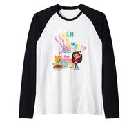 DreamWorks Gabby’s Dollhouse The Movie Learn And Play Maglia con Maniche Raglan