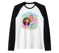 DreamWorks Gabby’s Dollhouse The Movie Live in The Meow Maglia con Maniche Raglan