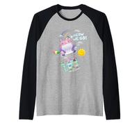 DreamWorks Gabby’s Dollhouse The Movie Meow We Go! Maglia con Maniche Raglan