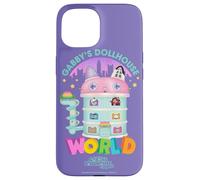DreamWorks Gabby’s Dollhouse The Movie Tower Of Fun Custodia per iPhone 15