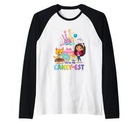 DreamWorks Gabby’s Dollhouse The Movie You’re The Cakey-EST Maglia con Maniche Raglan