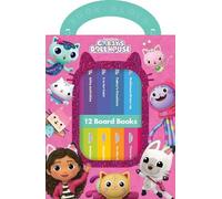 DreamWorks Gabby's Dollhouse 12 Board Books (Mixed Media Product)