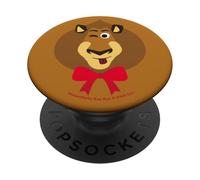 DreamWorks KouKou Alex The Lion Holiday Bow PopSockets PopGrip Adesivo
