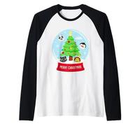 DreamWorks KouKou Christmas Tree Snow Globe Maglia con Maniche Raglan