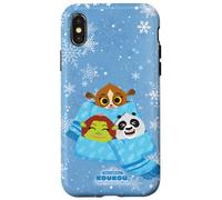 DreamWorks KouKou Cozy Scarf Snuggle Trio Custodia per iPhone X/XS