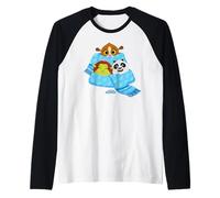 DreamWorks KouKou Cozy Scarf Snuggle Trio Maglia con Maniche Raglan