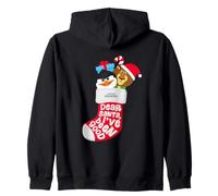 DreamWorks KouKou Dear Santa Stocking Felpa con Cappuccio