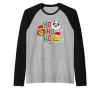 DreamWorks KouKou Ho Ho Ho Holiday Trio Maglia con Maniche Raglan