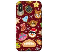 DreamWorks KouKou Holiday Cookie All-Over Characters Custodia per iPhone X/XS