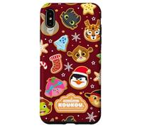 DreamWorks KouKou Holiday Cookie All-Over Characters Custodia per iPhone XS Max