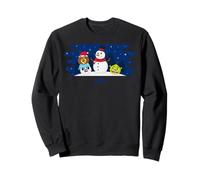 DreamWorks KouKou Holiday Snowman Scene Felpa